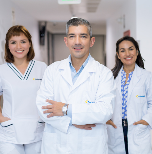 tres doctores de salud colsubsidio