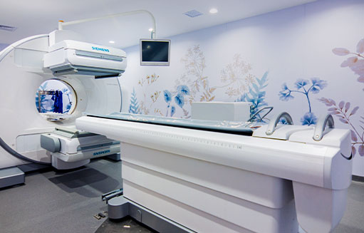 sala para procedimientos medicos de la clinica oncologica 127