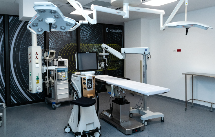 instalaciones de la clinica oftalmologica colsubsidio