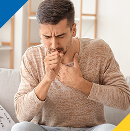 paciente con cancer de pulmones tosiendo