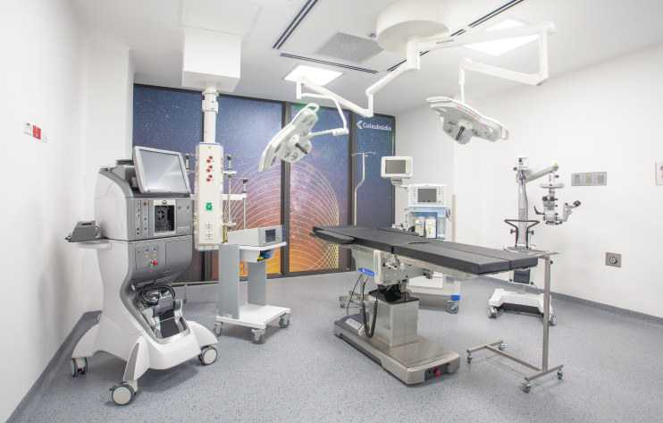 sala para especialidades oftalmologicas