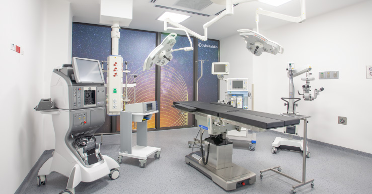 sala para especialidades oftalmologicas