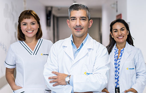 tres doctores de salud colsubsidio