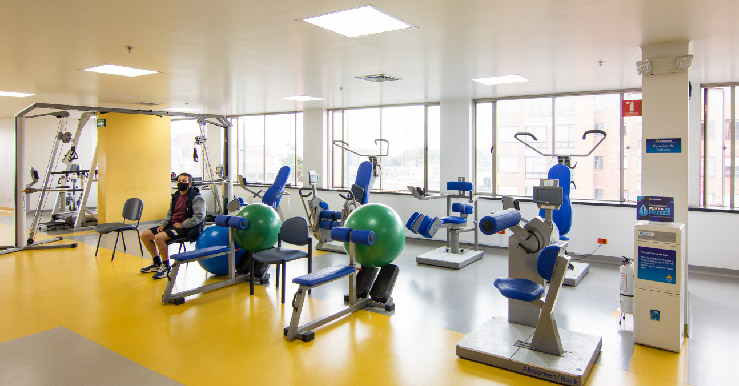 gimnasio del centro medico colsubsidio calle 63
