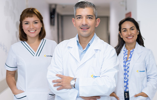 tres doctores de salud colsubsidio