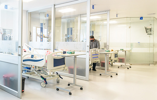 sala uci de clinica infantil colsubsidio