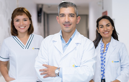 tres doctores de salud colsubsidio